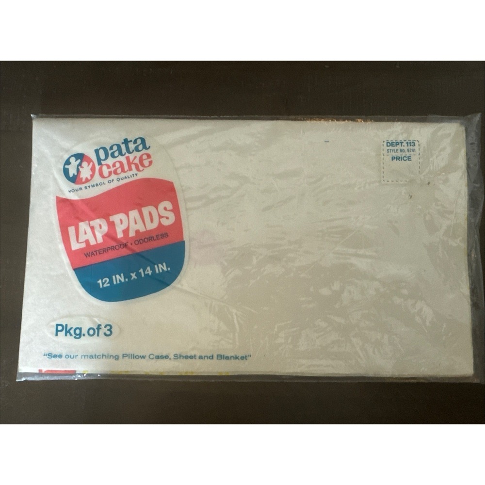 Pata Cake Lap Pads Set Of 2 Original Package